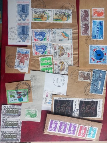 Vrac timbres obliteres - de,