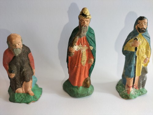 Santons terre cuite - cuite, /