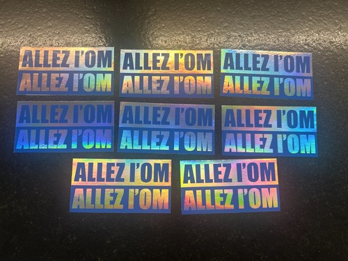 Lot stickers allez - lot, l'om