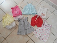  lot de  vêtements été  pour bébé 1 mois ou poupée reborn,baigneur 50cm