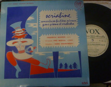 FRIEDRICH WUHRER  - SWAROWSKY / SCRIABN concerto op.20  / PATHE  VOX PS 140