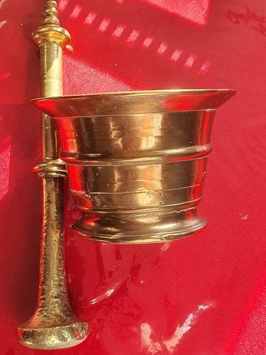 Mortier pilon bronze - pilon, en