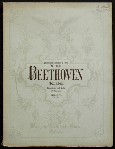 Partition ancienne beethoven - -,