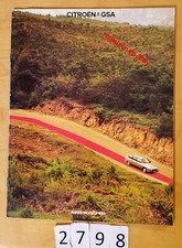 CITROEN GSA CLUB PALLAS X3 BREAK Prospectus Fr 28 pages 8/1979 MY 1980