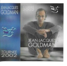 RARE / TICKET BILLET DE CONCERT - JEAN JACQUES GOLDMAN : LIVE A LYON FRANCE 2002