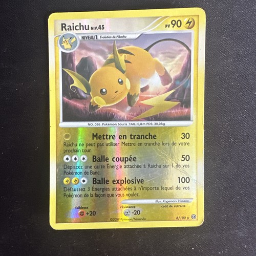 Raichu 100 reverse - raichu, 8/100
