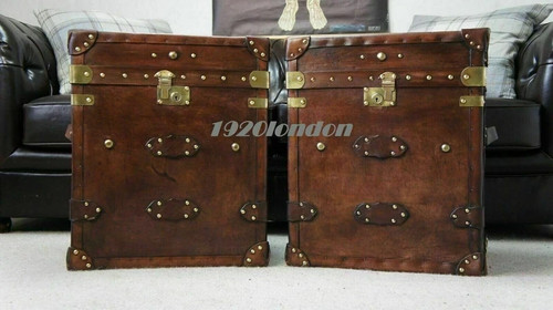 Paire malles table - malles,