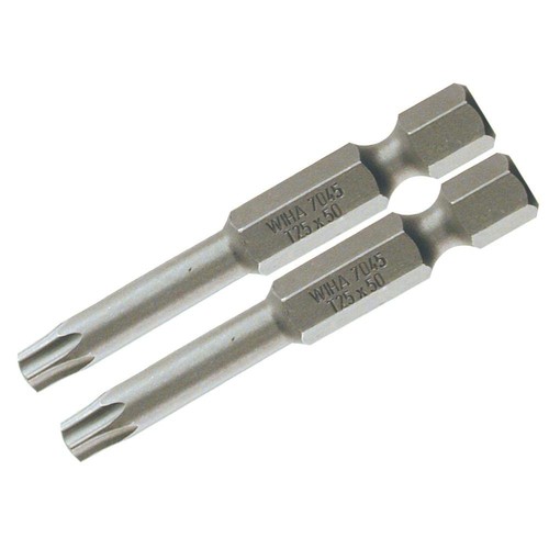 Torx power bit 50mm 2 - t6, x