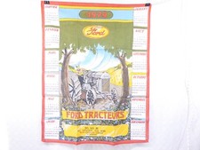 TORCHON PUBLICITAIRE - FORD FORDSON - SO NO BI - 1979 - 45 LOIRET - TRACTEUR