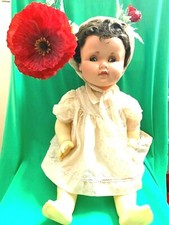 Très  belle poupée ANCIENNE 💗  avec  yeux endormis 1930 -1940  annes ! 👌👌