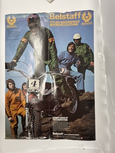 Belstaff affiche publicitaire - belstaff,