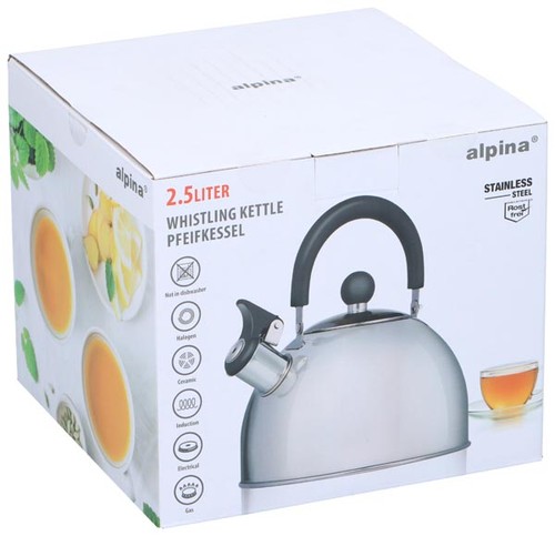 Bouilloire alpina - 2.5l,