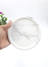 Marbre Blanc Plaque pour Durga