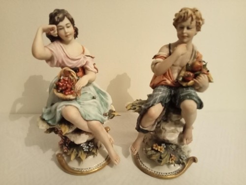 Statuettes capodimonte - statuettes, en