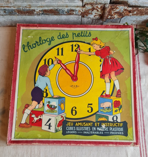Ancien jeu horloge des - ancien, l'horloge