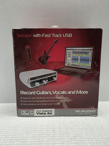 Audio fast track usb - m-audio,