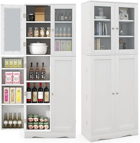Buffet cuisine blanc - blanc,
