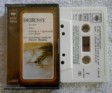 Debussy "La Mer, L'Après Midi D'un Faune, Jeux" K7  audio TBE