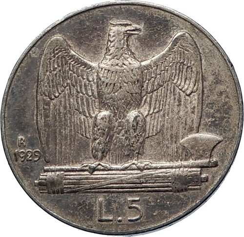 1929 italy king victor - italy,
