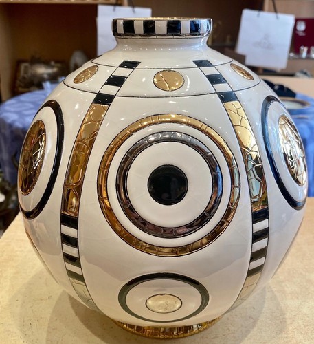 Vase boule émaux - boule,