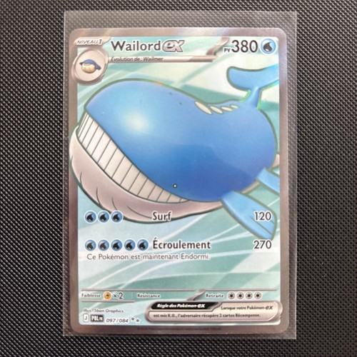 Carte pokémon wailord ex - carte,