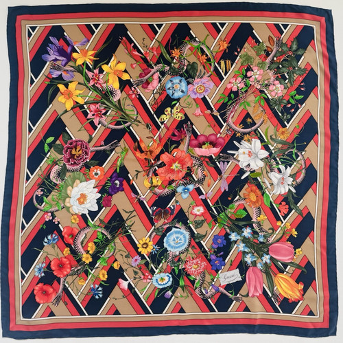 Foulard soie gucci - en,