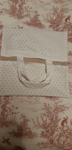 Sac tarte tissu enduit - sac,
