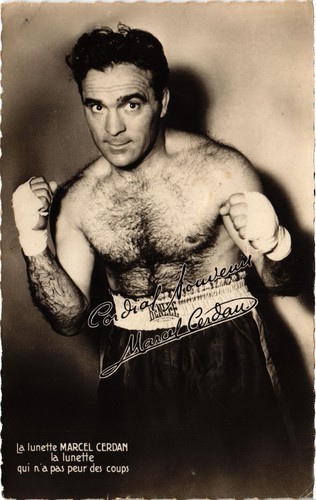 Sport boxing marcel - marcel, cerdan