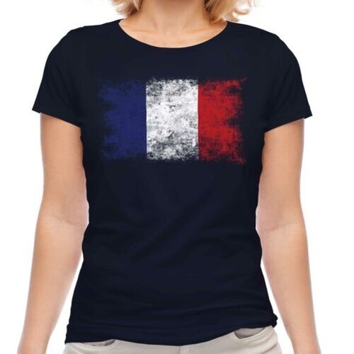 France drapeau délavé femmes - france,