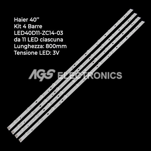 Kit barres bandes 11 - 4,