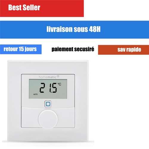 Thermostat mural homematic - homematic, ip