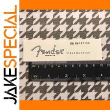 Headstock Logo Fender Stratocaster Headstock Decal Set of 3