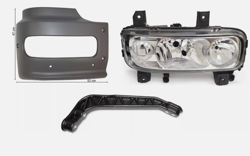 Pare chocs mercedes - pare-chocs, 12t