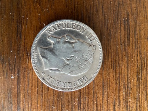 Pièce argent 5frs napoleon - argent,