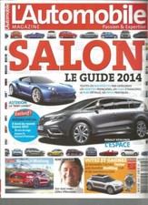L'AUTOMOBILE MAGAZINE N°822 GUIDE SALON 2014 / MUSTANG / ASTERION "BABY LAMBO"