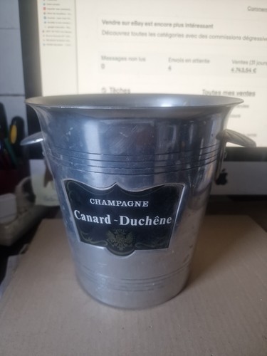 Seau champagne canard - de,