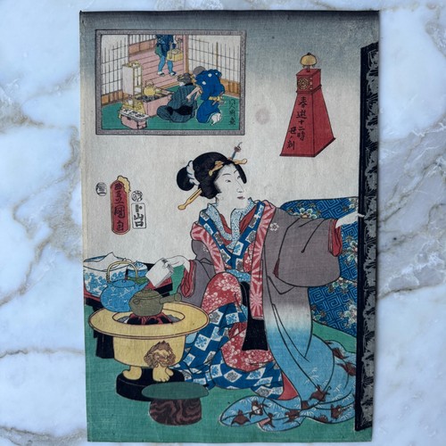 Estampe japonaise ancienne