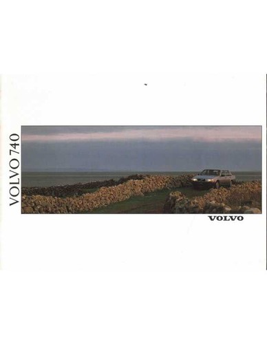 Brochure volvo 740 - brochure,