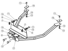 ATTELAGE BOISNIER CITROEN AX (