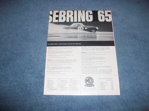 1965 austin healey - mg,