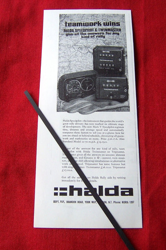 Halda speedpilot tripmaster - halda,