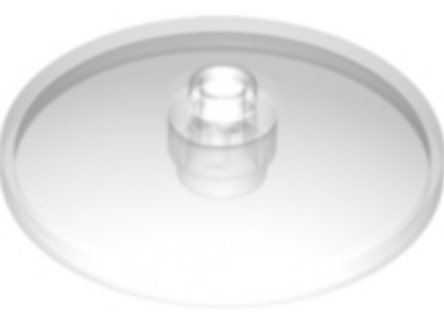 Lego 35394 trans clear dish - trans, 4
