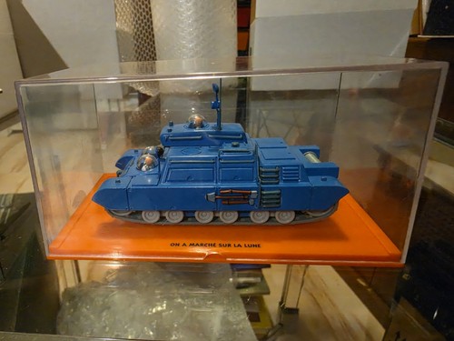 Tintin miniature car on a - car,