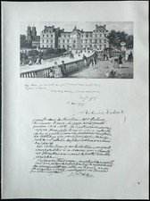 1926 - Lithographie Léon Bourgeois, Dubost, Justin de Selves (Guerre 14 18)