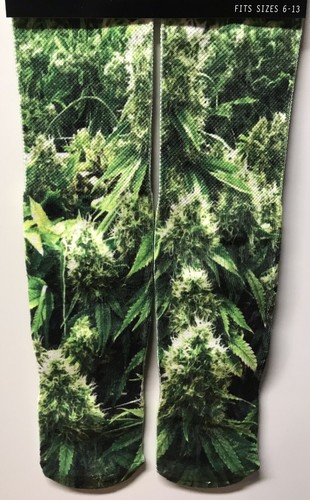 Weed socks sublimation - socks, 3d