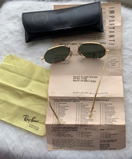 Ray-Ban W1535 VPAS B&L vintage – Made in USA – Arista doré – années 80–90 