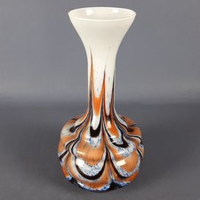 Vase En Verre Murano CARLO MORETTI Design Sommerso Modernité Italie Années 70