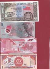 LOT de 8  BILLETS -Iles  DU