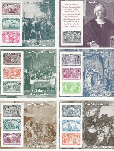 Espagne yvert bloc 51 - n°, 51/56