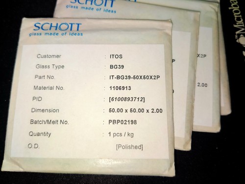 Itos schott bg39 - itos, bg39,